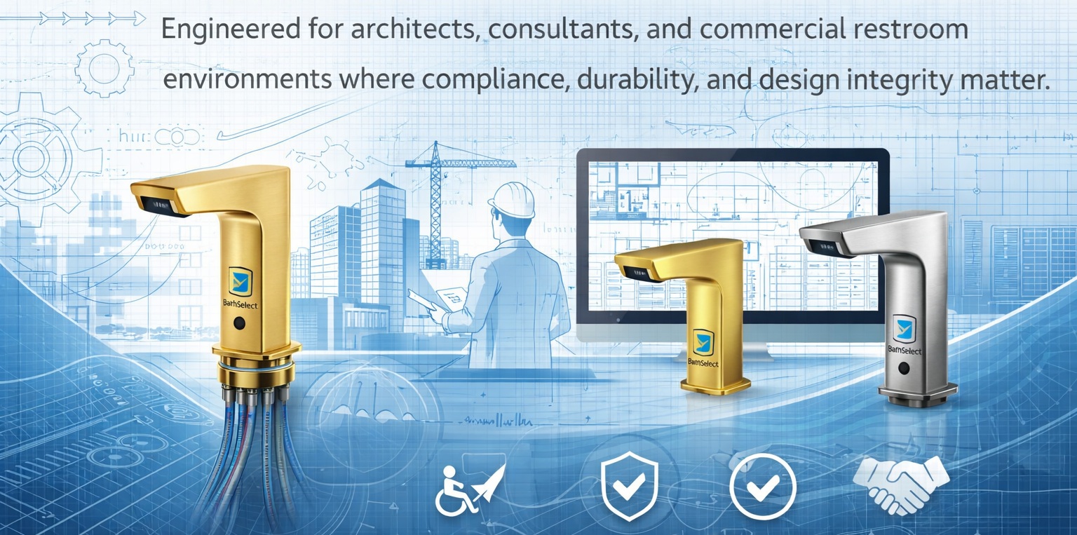 Specification-driven touchless faucet systems